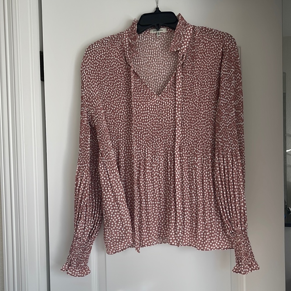 Max studio blouse xs